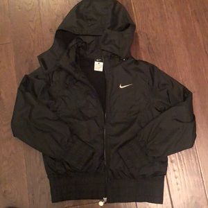 Nike Kids Windrunner Jacket in Black